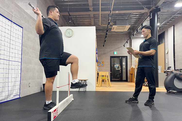 1.Screening＆Planning（身体機能テスト＆プラン策定）